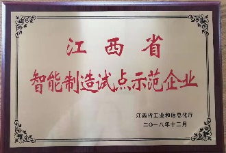 江西省智能制造试点示范企业